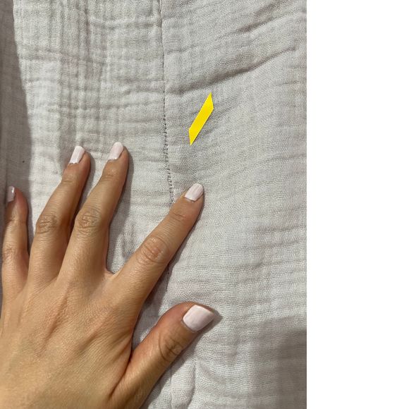 NEW Size M MONROW Relaxed Blouse in Chalk REVOLVE MSRP $128 - Picture 8 of 8